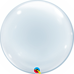 Deco Bubble Balloon 20" clear / transparent