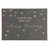 Klappkarte Einfach schön Happy Birthday! Geburtstagskarte
