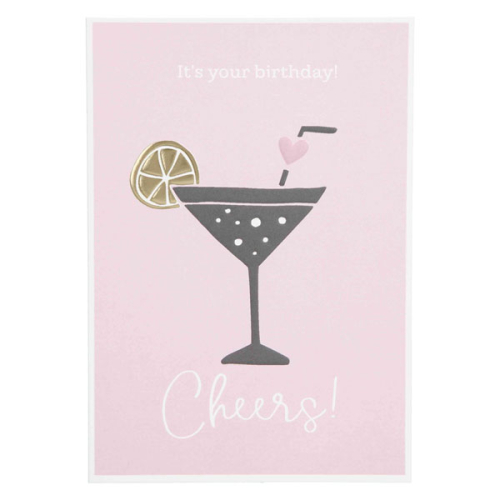 Klappkarte Cheers! It is your Birthday Geburtstagskarte