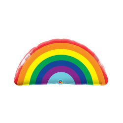 Folienballon Bright Rainbow / Regenbogen 91 cm