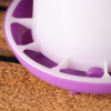 QUAILZZ® Futterautomat Futterspender  lavender 1 kg