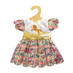 Heless Puppen Kleid Einhorn Goldy Gr.35-45cm