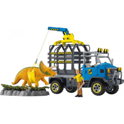 Schleich Dinosaurier Truck Dino Truck mit Triceratops 42565