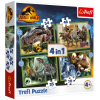 Puzzle Jurassic World Dinosaurier 4in1 Puzzle 35 48 54 70 Teile
