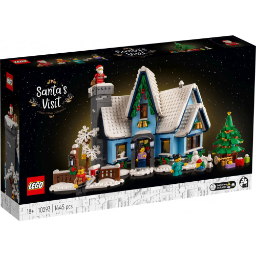 LEGO Haus Besuch des Weihnachtsmanns 10293