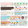 Washi Tape Rolle Hotfoil 17 gold Donuts