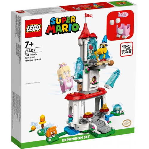 LEGO Super Mario Katzen Peach Anzug und Eisturm Erweiterungsset 71407