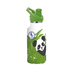 Trinkflasche Edelstahl Panda 350 ml