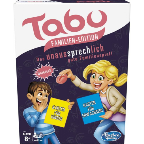 Hasbro Spiel Tabu Familien Edition