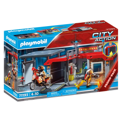 Playmobil City Action Mitnehm Feuerwehrstation 71193