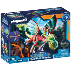 PLAYMOBIL Dragons The Nine Realms Feathers & Alex 71083