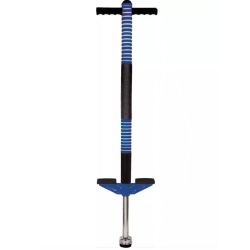 New Sports Pogo Stick Hüpfstab blau/schwarz  Höhe 95 cm