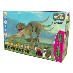 Jamara RC Dinosaurier Exoraptor Li-Ion 3,7V 2,4GHz grau