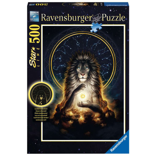 Ravensburger Puzzle Starline Leuchtender Löwe 500 Teile 16992