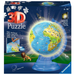 Ravensburger 3D Puzzle Kinder Globus mit Licht
