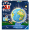 Ravensburger 3D Puzzle Kinder Globus mit Licht