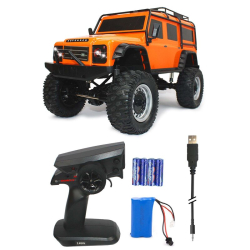 Land Rover Defender 90 1:8 4WD 2.4 GHz orange ferngesteuert