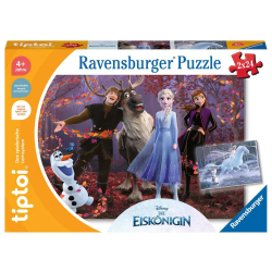 Ravensburger tiptoi Puzzle Die Eiskönigin 2x 24 Teile