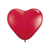 Qualatex Herzballone Ruby Red Latex Heart rubinrot 11" 100 Stück