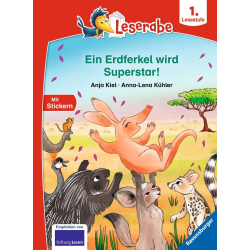 Ravensburger Buch Leserabe Ein Erdferkel wird Superstar...