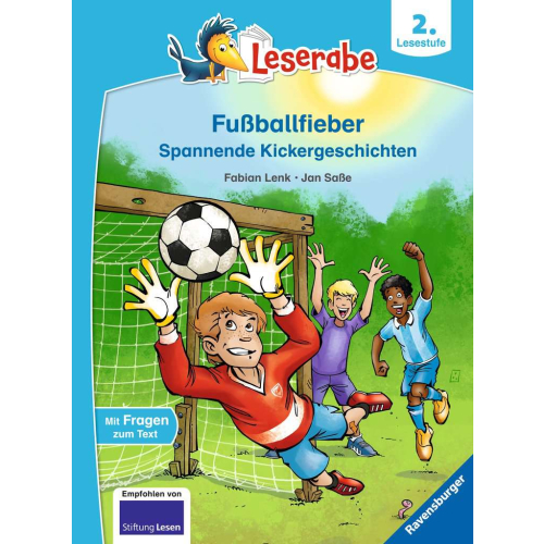 Ravensburger Buch Leserabe Fußballfieber Kickergeschichten 2.Stufe