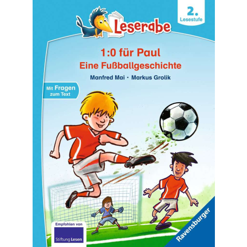 Ravensburger Buch Leserabe 1:0 für Paul - eine Fußballgeschichte 2.Stufe