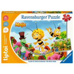 Ravensburger tiptoi Puzzle Die Biene Maja 2x 24 Teile