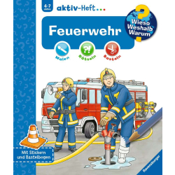 Ravensburger Buch WWW aktiv-Heft Feuerwehr