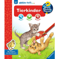 Ravensburger Buch WWW aktiv-Heft Tierkinder