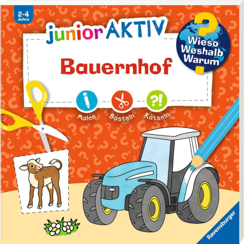 Ravensburger Buch WWW aktiv-Heft junior AKTIV Bauernhof