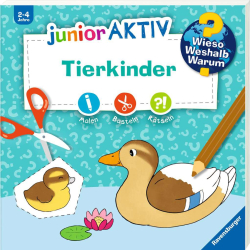 Ravensburger Buch WWW aktiv-Heft junior AKTIV Tierkinder