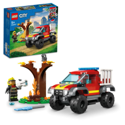 LEGO City Feuerwehr Feuerwehr-Pickup Feuerwehrauto 60393