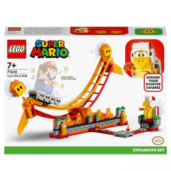 LEGO Super Mario Lavawelle-Fahrgeschäft...