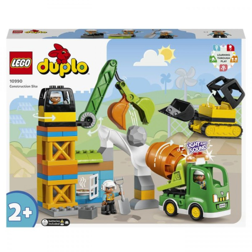 LEGO DUPLO Town Baustelle mit Baufahrzeugen 10990