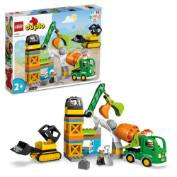 LEGO DUPLO Town Baustelle mit Baufahrzeugen 10990