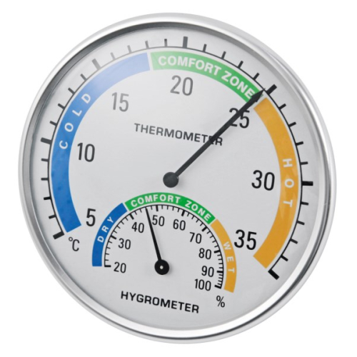 Thermometer mit Hygrometer für Temperatur und Luftfeuchtigkeitsanzeige