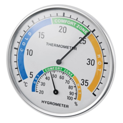 Thermometer mit Hygrometer für Temperatur und...
