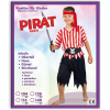 Fasching Kostüm Pirat PB 2-tlg. mit Gürtel und Stirnband 104