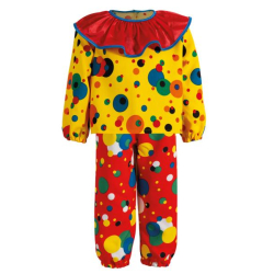 Fasching Kostüm Clown 2-tlg. Clownhose Clownshirt