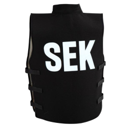 Fasching Kostüm Polizei SEK-Weste 1-tlg. mit Taschen