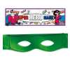 Fasching Kostüm Zubehör Super Hero Maske sortierte Farben