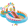 Intex Playcenter Candy Zone Pool mit Rutsche 295x191x130cm