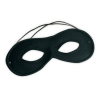 Fasching Halloween Kostüm Zubehör Gesichtsmaske Domino Maske schwarz