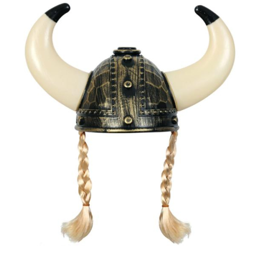 Fasching Kostüm Wikingerhelm Wikinger Helm Häuptlinghelm 60 cm