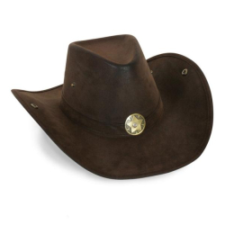 Fasching Kostüm Cowboyhut Sheriff Hut