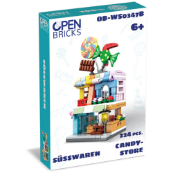 Open Bricks Bausteine Süsswarengeschäft