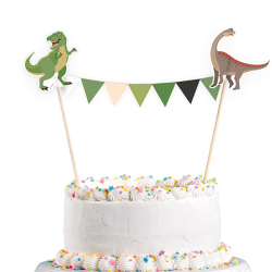 Kuchendekoration Happy Dinosaurier Cake Decoration