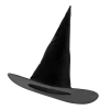 Fasching Halloween Hexenhut Hexen Hut schwarz