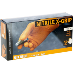 Einmalhandschuh Nitrile X-Grip Werkstatthandschuhe für Schrauber 8,5 - 9 L