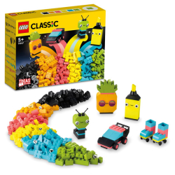 LEGO Classic Neon Kreativ-Bauset Bausteine 11027
